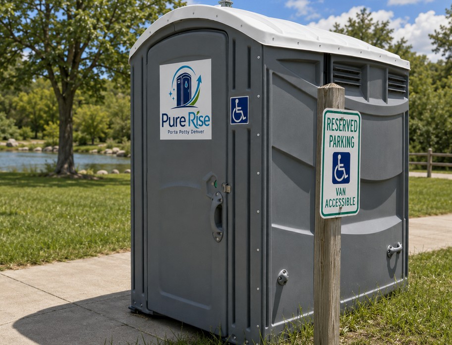 ADA-compliant wheelchair-accessible porta potty rental in Denver, CO